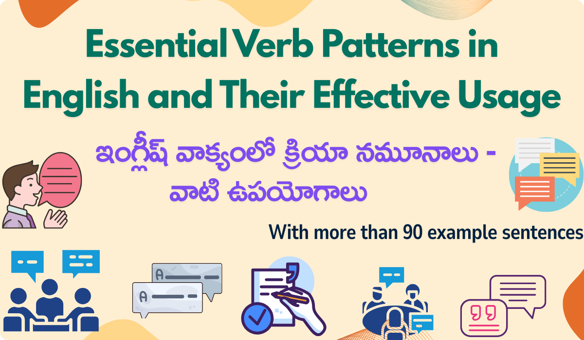 Verb Patterns in English
