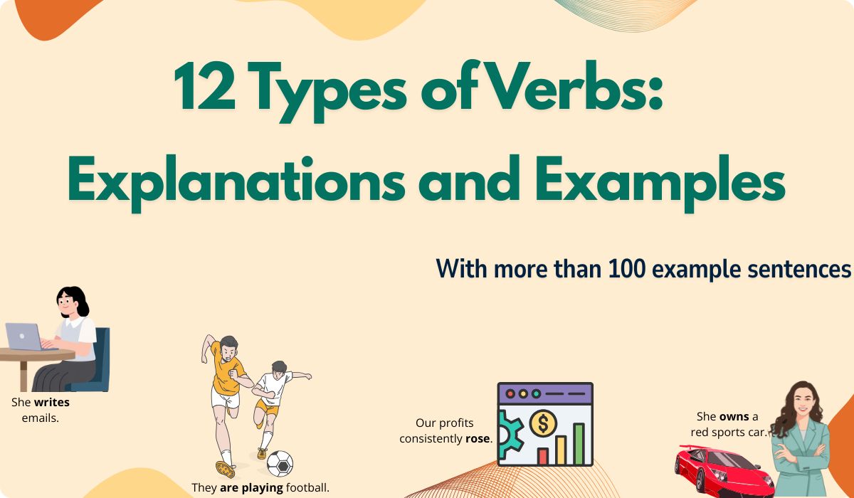 12 Important Types of Verbs in English - English Learning Blog